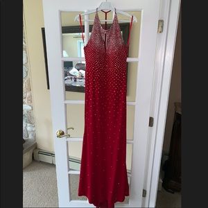 Jovani Red prom dress